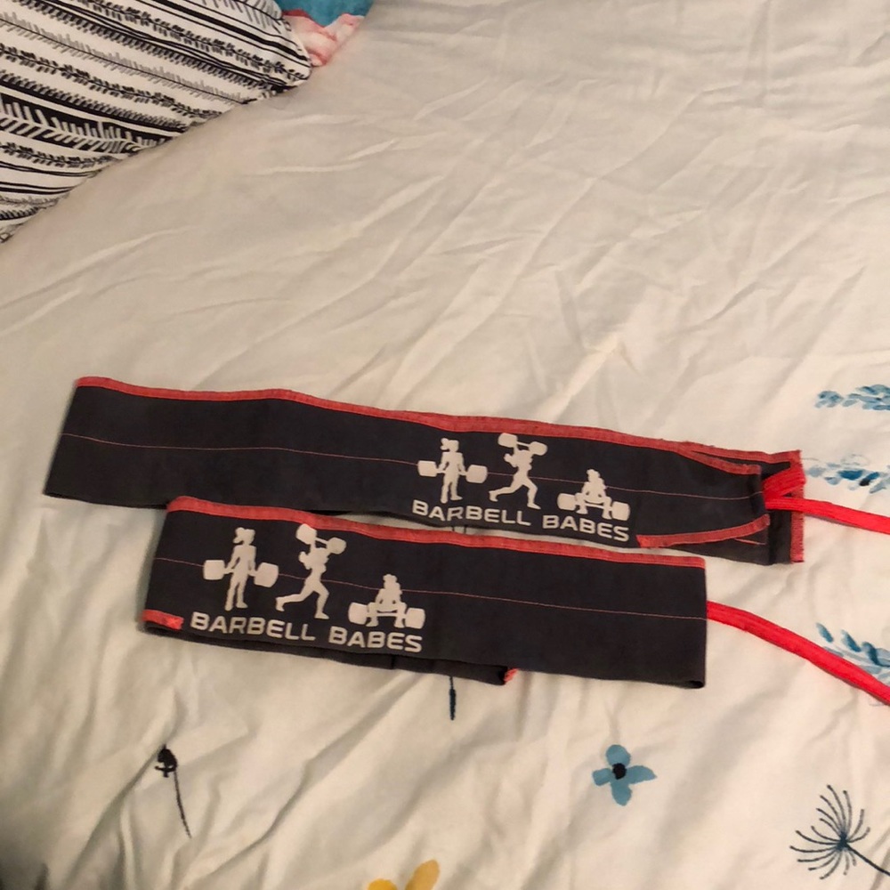 Barbell babes wrist wraps
